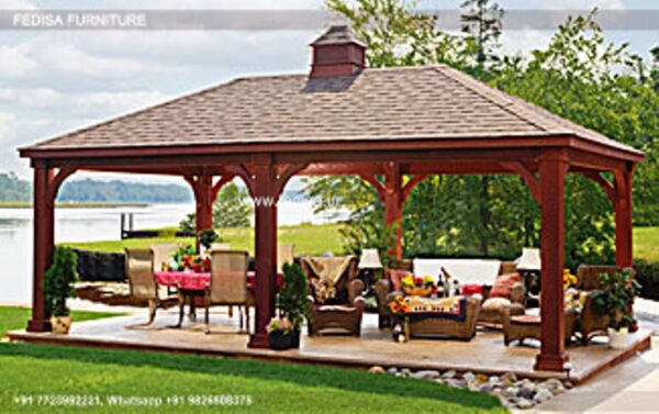 Gazebo Pergola Gazebo Wooden Pergola 3m X 4m Broxton Gazebo
