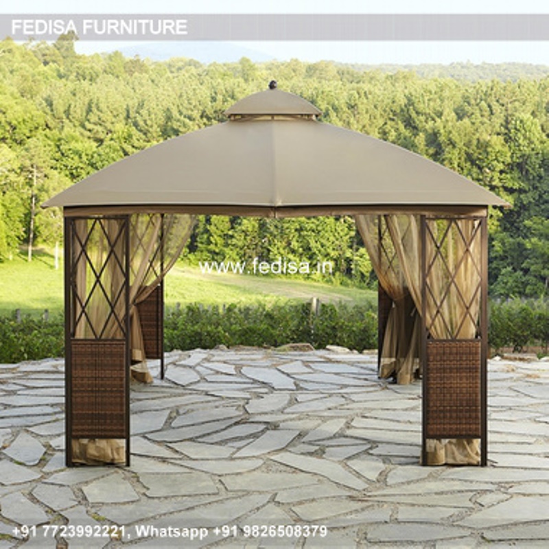 Gazebo Metal Gazebo Outdoor Thatched Gazebo Clam Gazebo