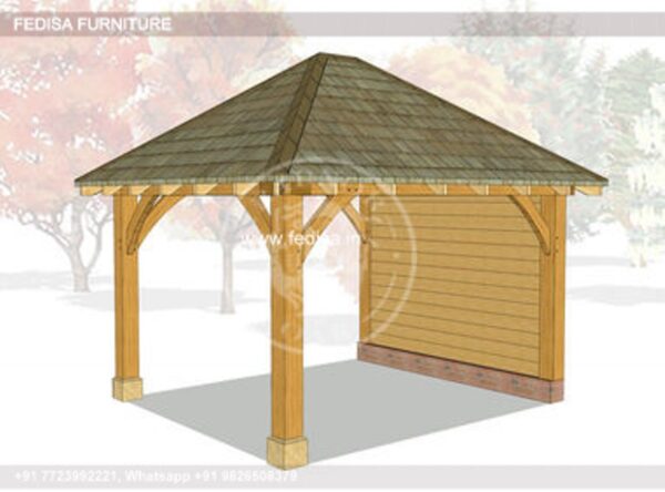 Gazebo Wooden Gazebo Garden Gazebo 2mx2m Concertina Gazebo