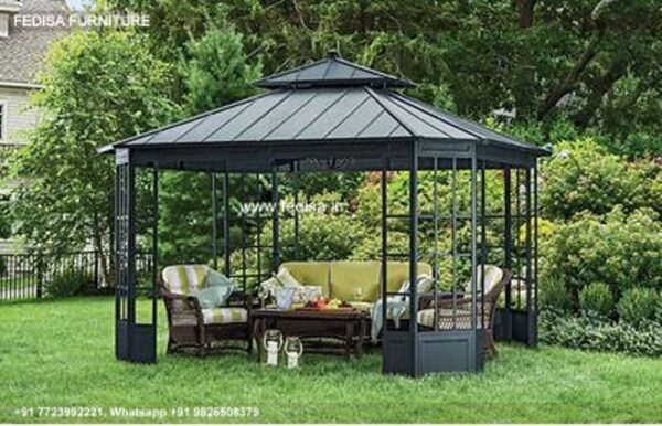 Gazebo Garden Gazebo Glass Roof Wooden Gazebo Curved Gazebo