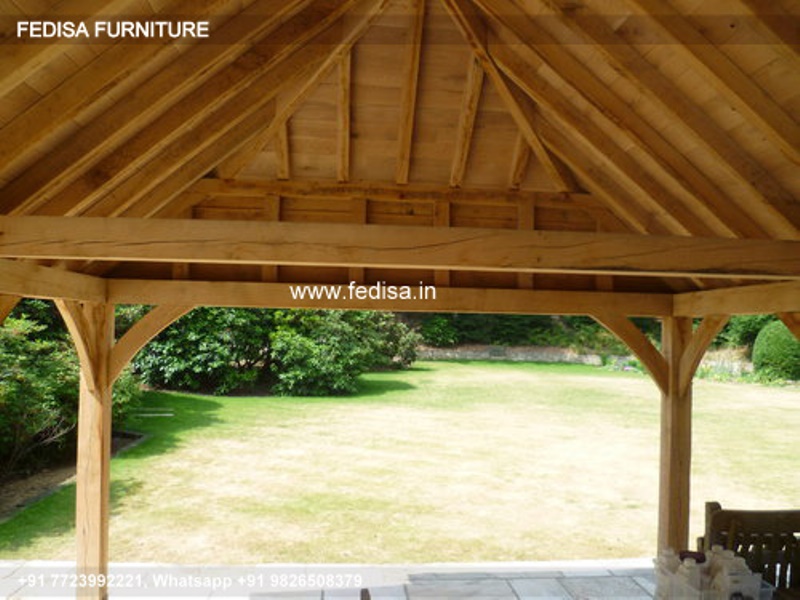 Gazebo Wooden Gazebo Gazebo Hexagonal 4m Perspex Roof Gazebo