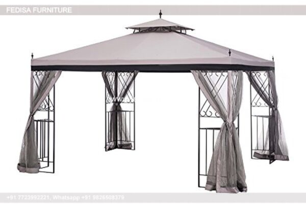 Gazebo Small Gazebo Gazebo Leg Planters 2.5 Mx 2.5 M Metal Gazebo