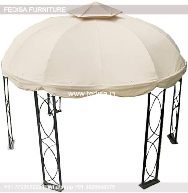 Gazebo Small Gazebo Portable Pergola Outsunny Metal Gazebo
