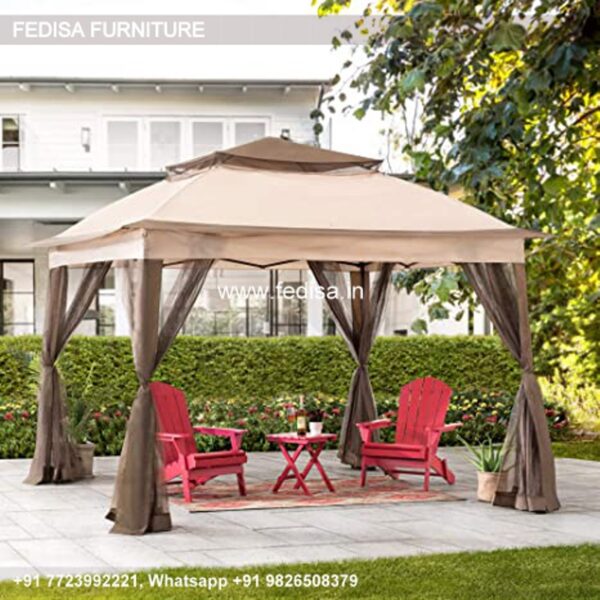 Gazebo Small Gazebo Outdoor Electric Gazebo 3m X 3m Gazebo Wooden