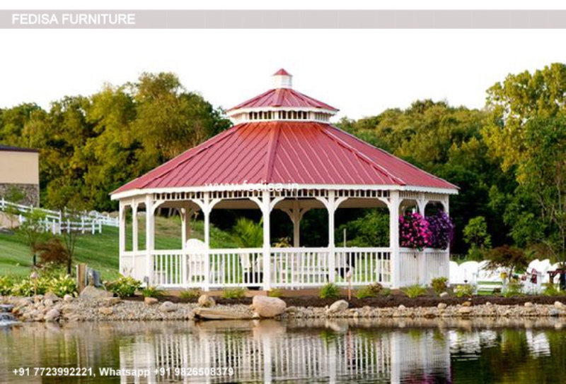 Gazebo Metal Gazebo Octagonal Pergola Rustic Wooden Gazebo