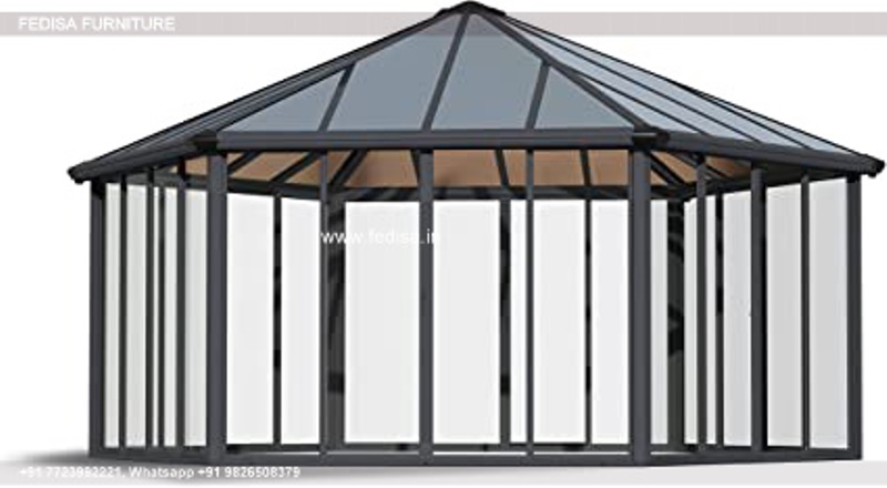 Gazebo Wooden Gazebo Folding Pergola 3m Metal Gazebo