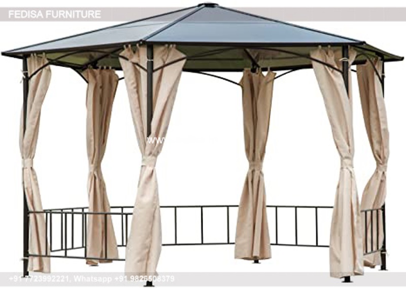 Gazebo Garden Gazebo Hex Gazebo Gray 2.5 Gazebo