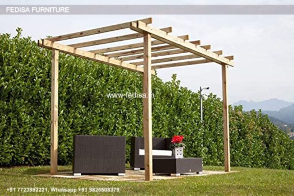 Gazebo Wooden Gazebo Gazebo Pliable Portable Wooden Gazebo