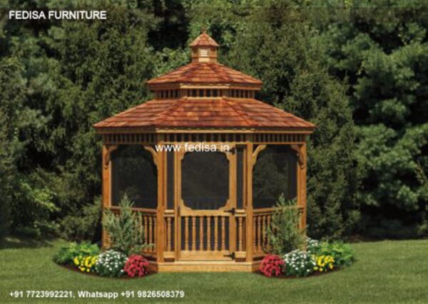 Gazebo Garden Gazebo Gazebo Hexagon 6x6 Wooden Gazebo