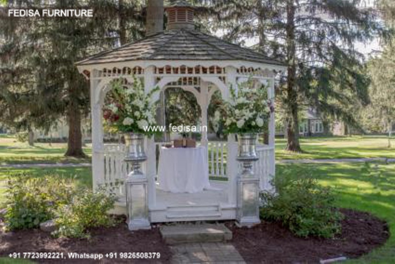 Gazebo Pergola Gazebo Enclosed Hot Tub Gazebo Metal Gray Gazebo